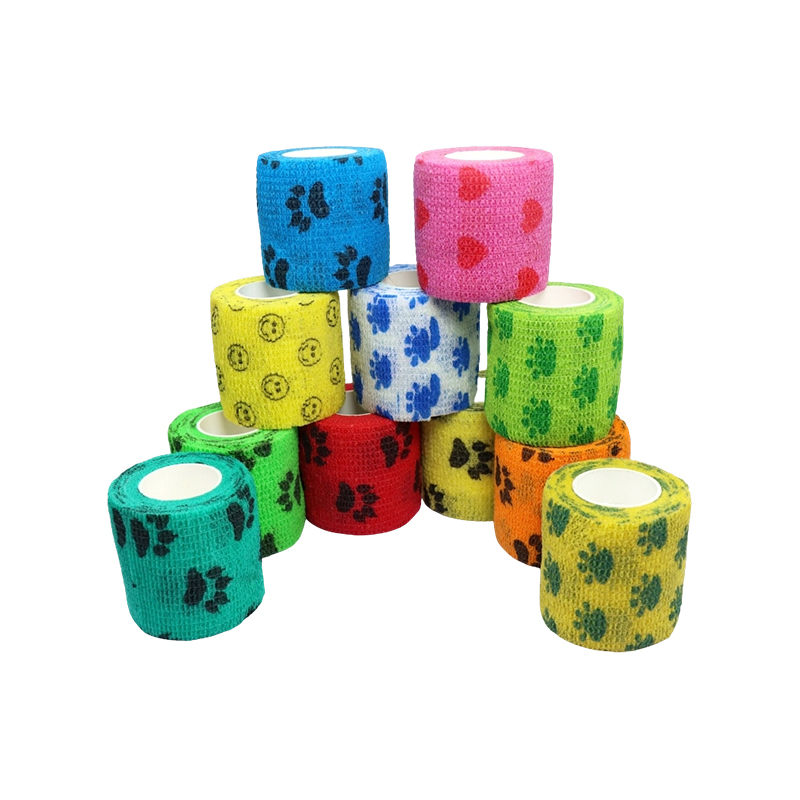 Dokunmamış Elastik Kohezyon Sarma Bandajı (Baskı) Bandı